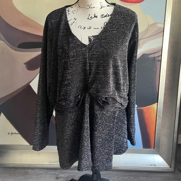 Lane Bryant Shimmer Dress Top - Picture 1 of 4